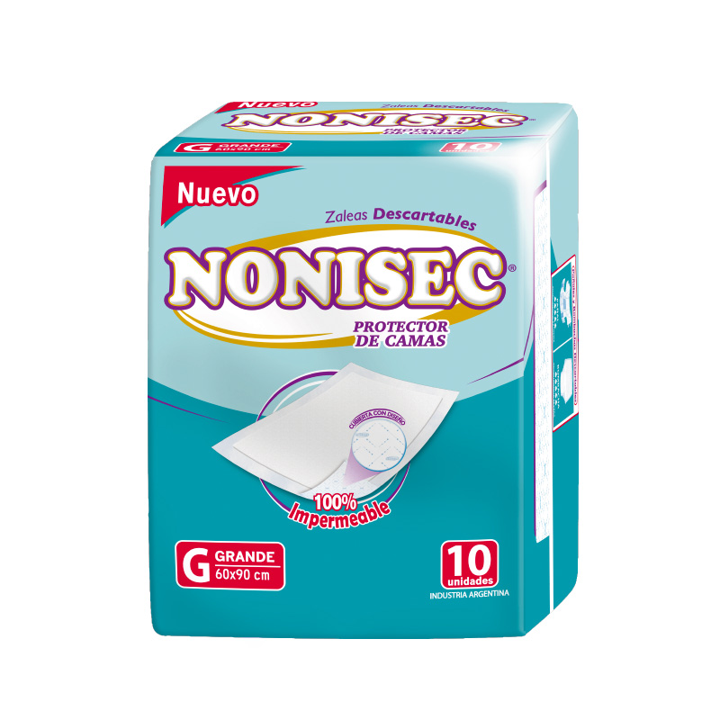 [F14000032] ZALEA DESC.NONISEC GRANDE x10 (60x90cm) PROT.CAMAS (51555)