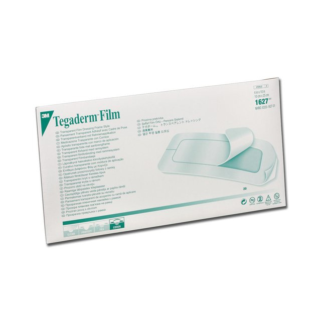 [F14000074] APOSITO TRANSP.3M TEGADERM 10x25cm 1627 C/MARCO