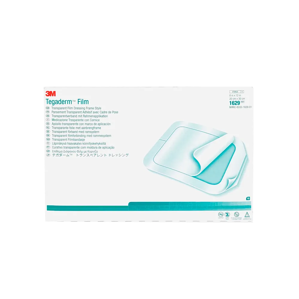 [F14000226] APOSITO TRANSP.3M TEGADERM 20x30cm 1629 C/MARCO