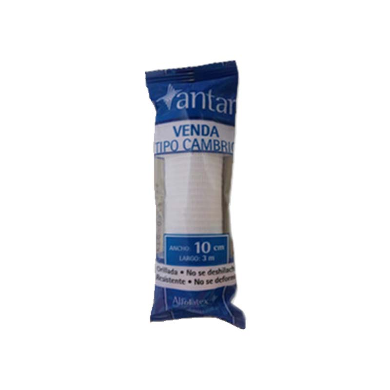 [F14000330] VENDA CAMBRIC ORILLADA 10 cm x 3 mt ALFOLATEX  (723300)