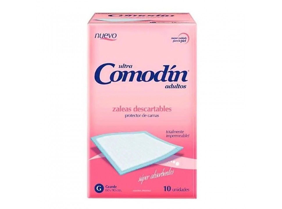 ZALEA DESC.COMODIN  x10 (60x90cm) celulosa PROT.CAMAS