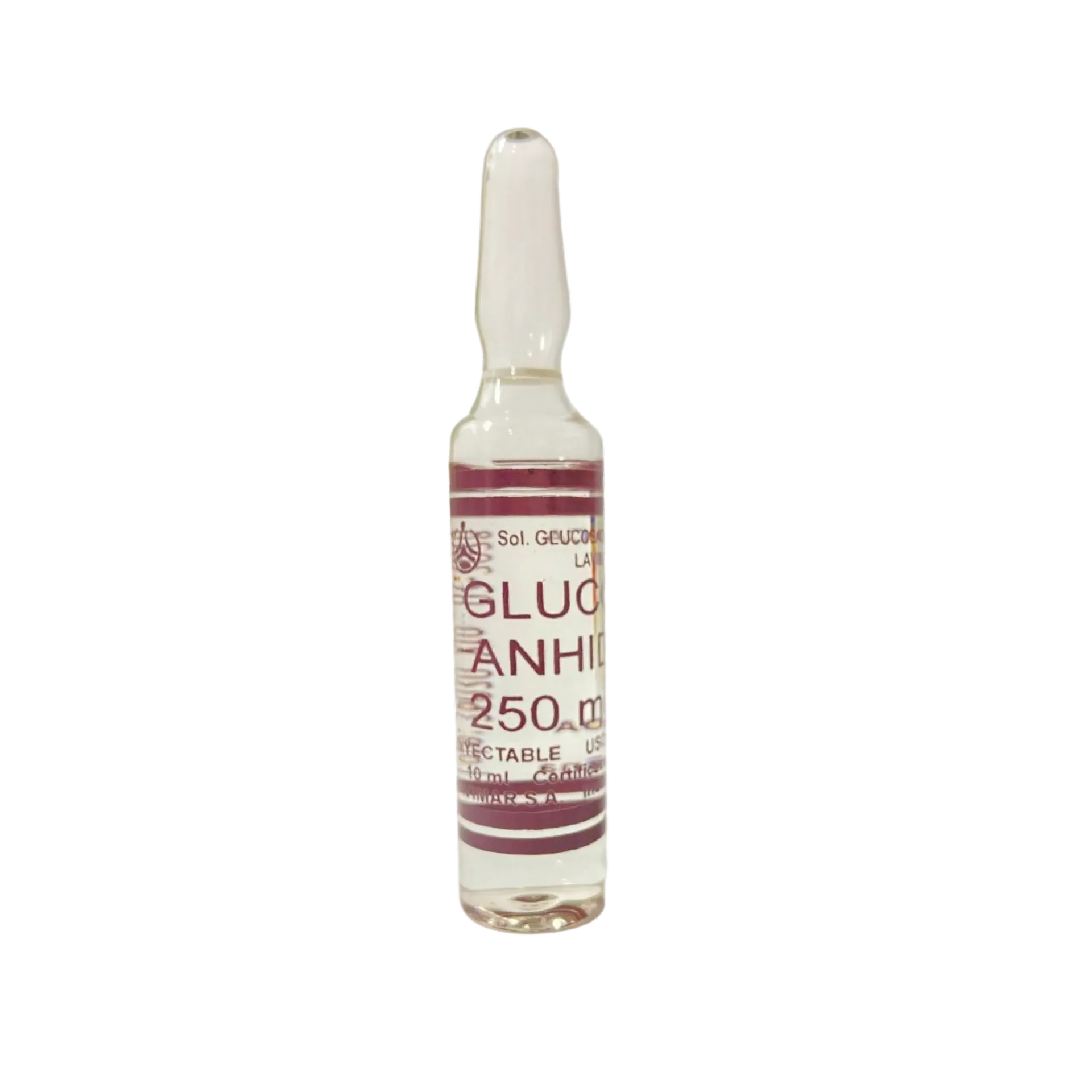 [F08024783] SOLUCION GLUCOSADA HIP. 25% 10 ML LAVIMAR