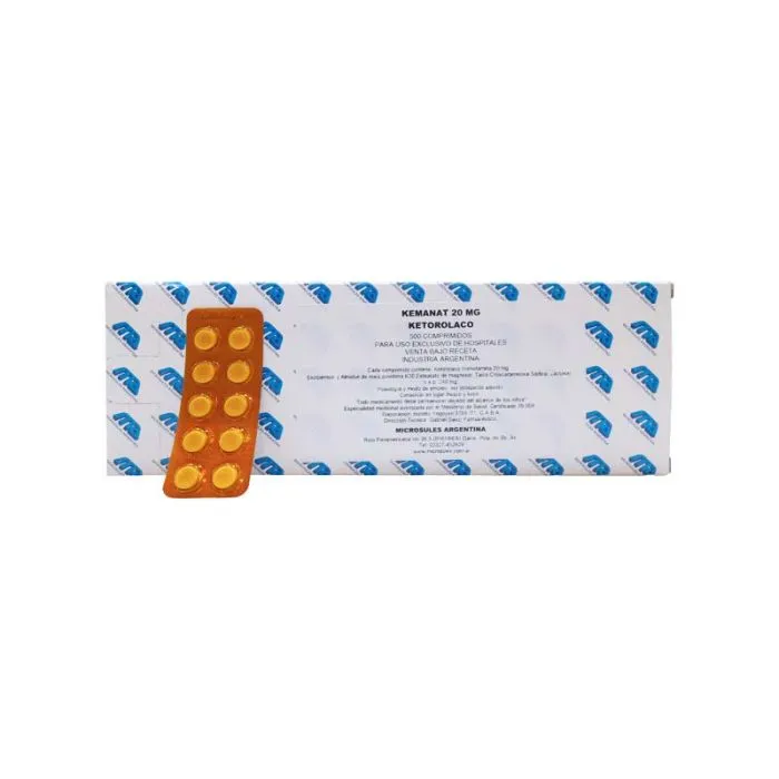 [F08024891] KETOROLAC 20 MG X 500 COMP. (50 BL) MICROSULES