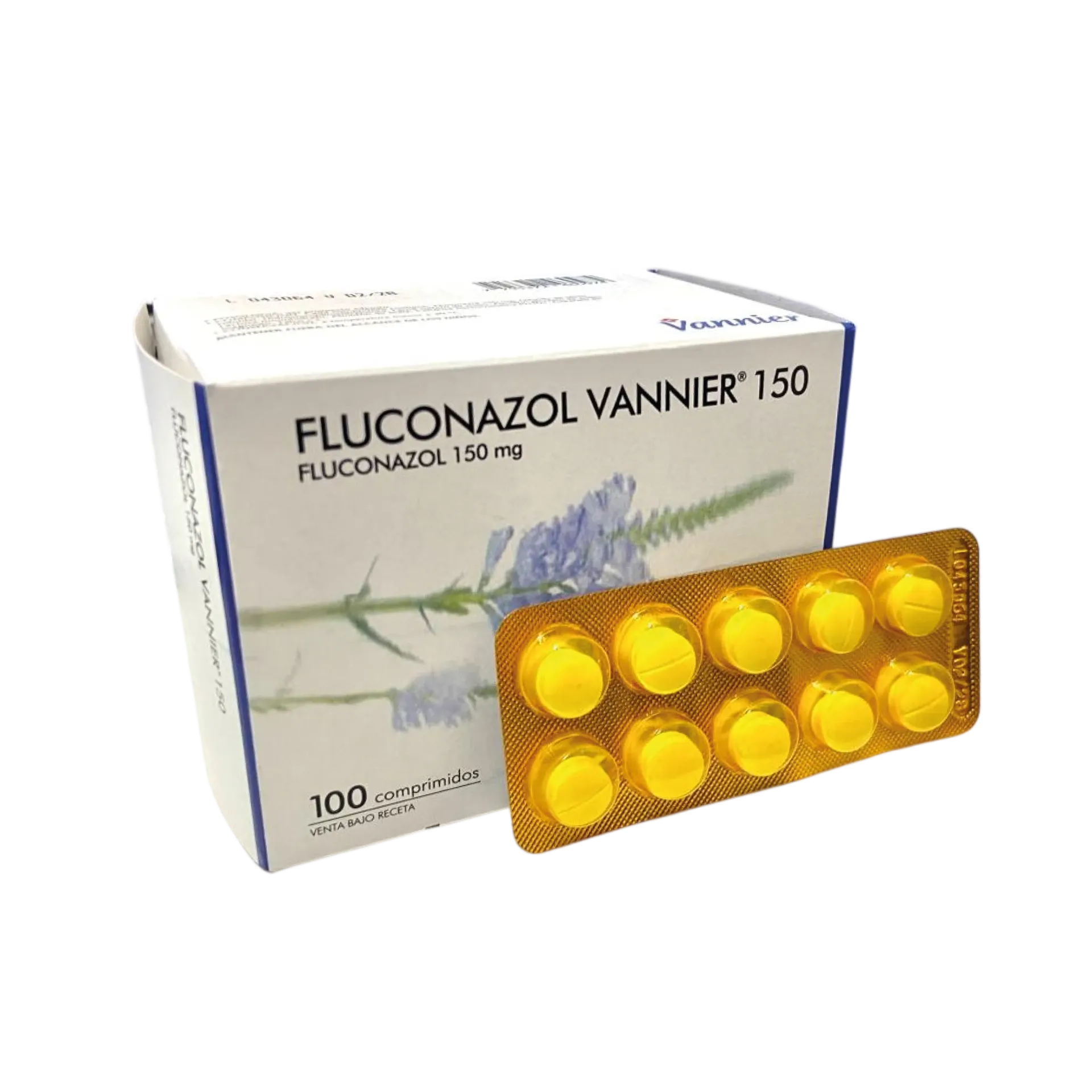 [F08025063] FLUCONAZOL 150 MG X 10 COMP. VANNIER