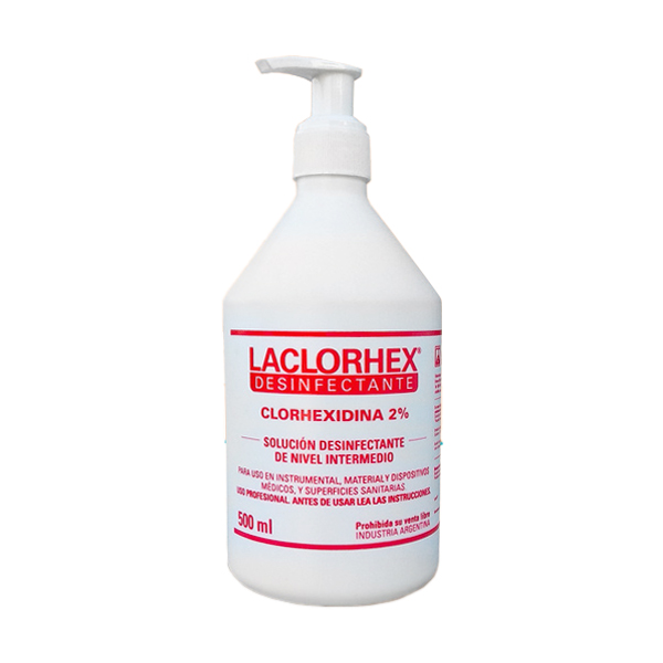 [F15000148] CLORHEXIDINA 2% DESINFECTANTE  500ml C/DISP SERTEX LACLORHEX