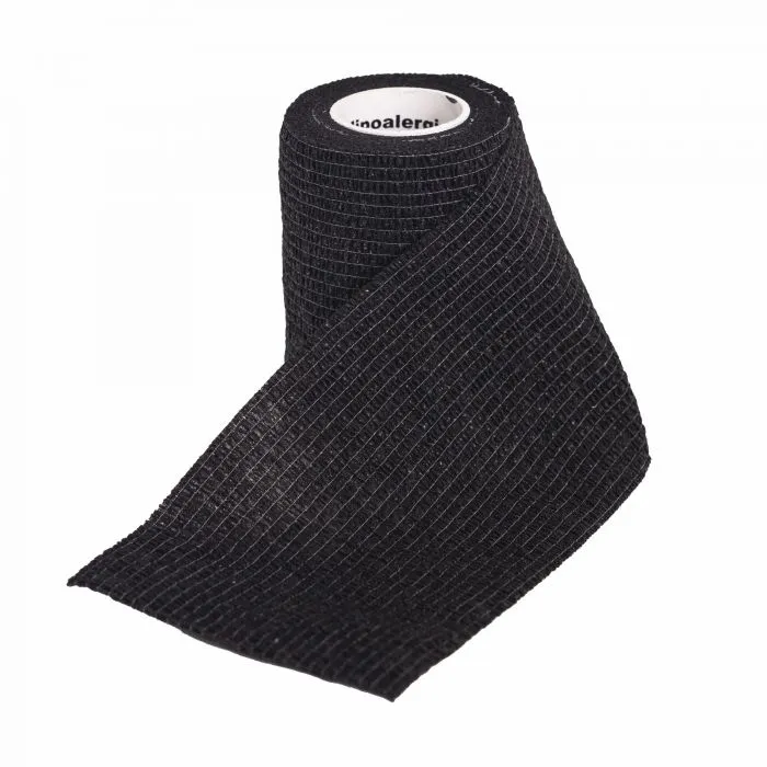 VENDA COHESIVA FLEX 5 X 4.5 HIPOALERGIC BLISTER NEGRO