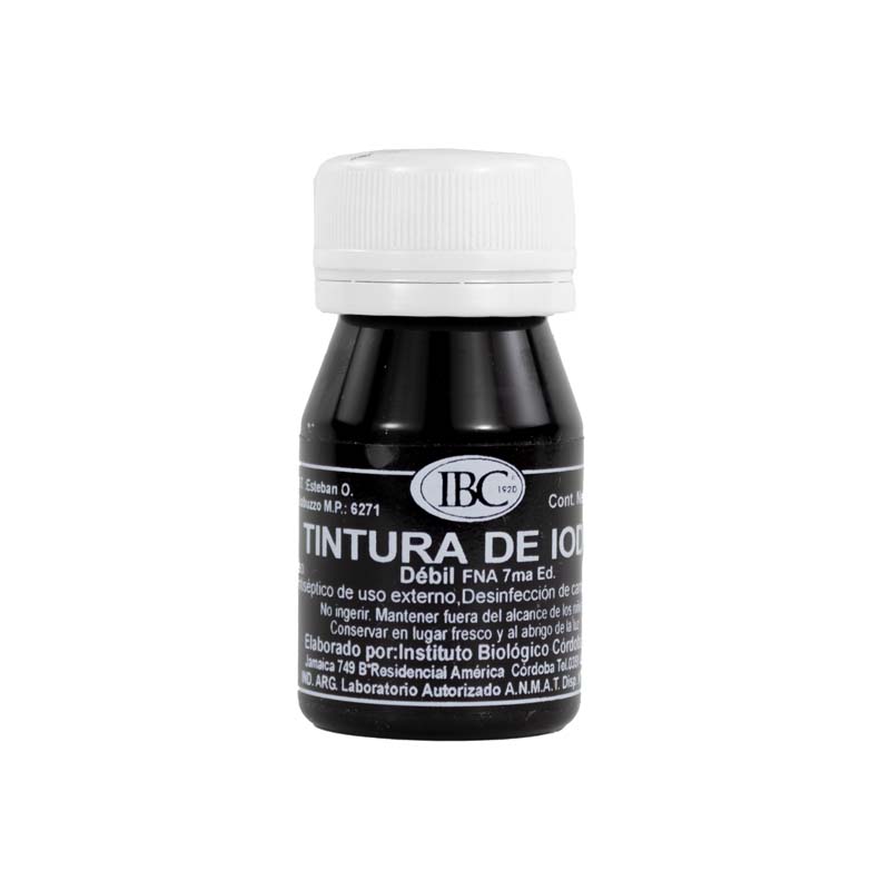 [F03023130] TINTURA DE IODO DEBIL x 30 ML IBC