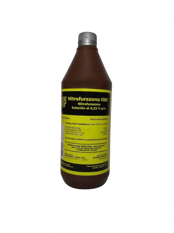 NITROFURAZONA SOLUCION 1000ml IQB