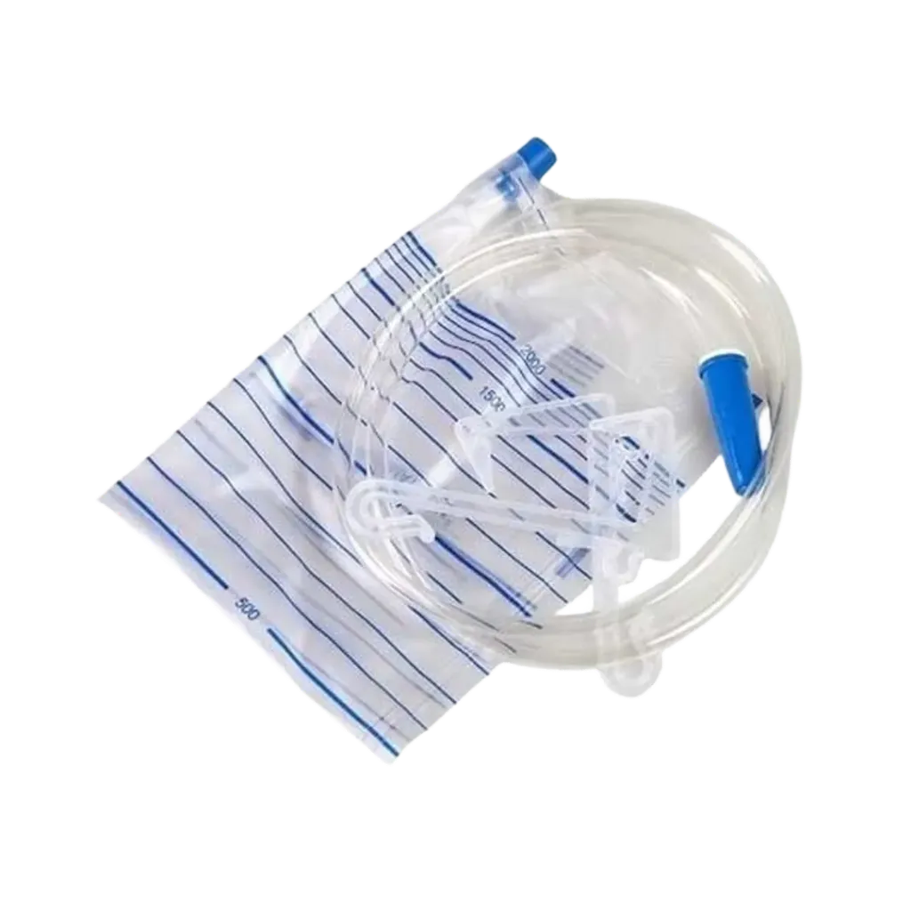 [F01025075] BOLSA COLECTORA ORINA T/K 207 C/DESG. X 10 C/GANCHOS EASTMED
