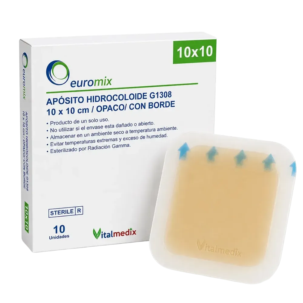 [F05000169] APOSITO HIDROCOLOIDE 10 X 10 CM EUROMIX