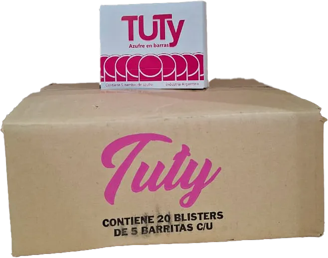 AZUFRE BARRA CON ASERRIN X 50 UNIDAD TUTY