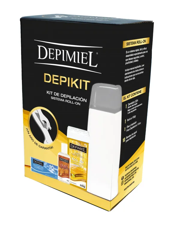 [F04027690] DEPIKIT KIT DEPILATORIO ROLL-ON DEPIMIEL 1-705)