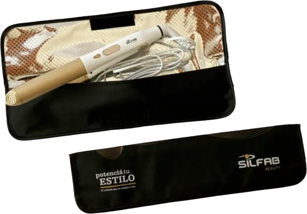 COMBO PLANCHITA DE PELO BIFUCTION BY-618 + PORTA ESTUCHE TERMICO