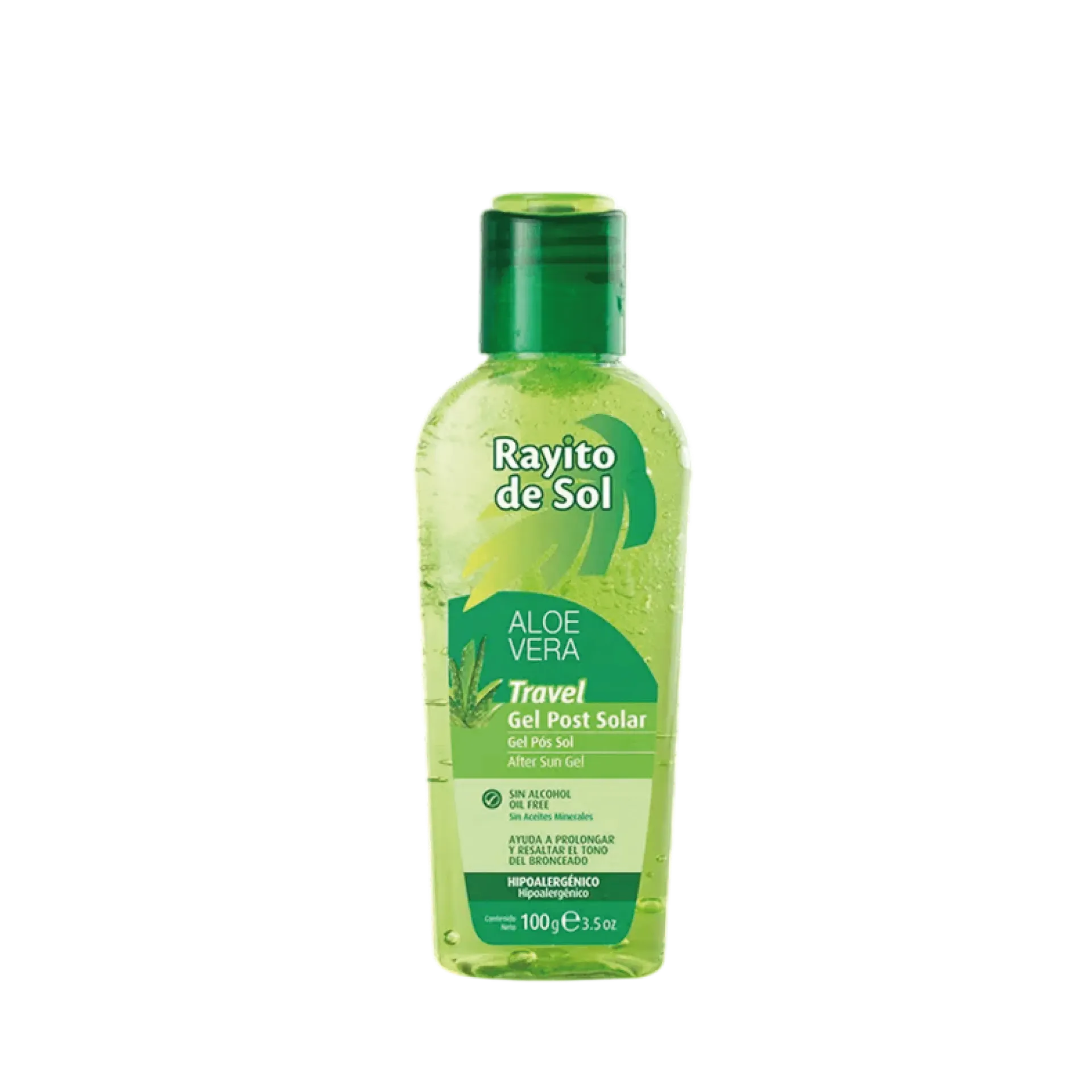 [F04027624] RAYITO DE SOL GEL POST SOLAR CON ALOE TRAVEL X 100 ML (10325)