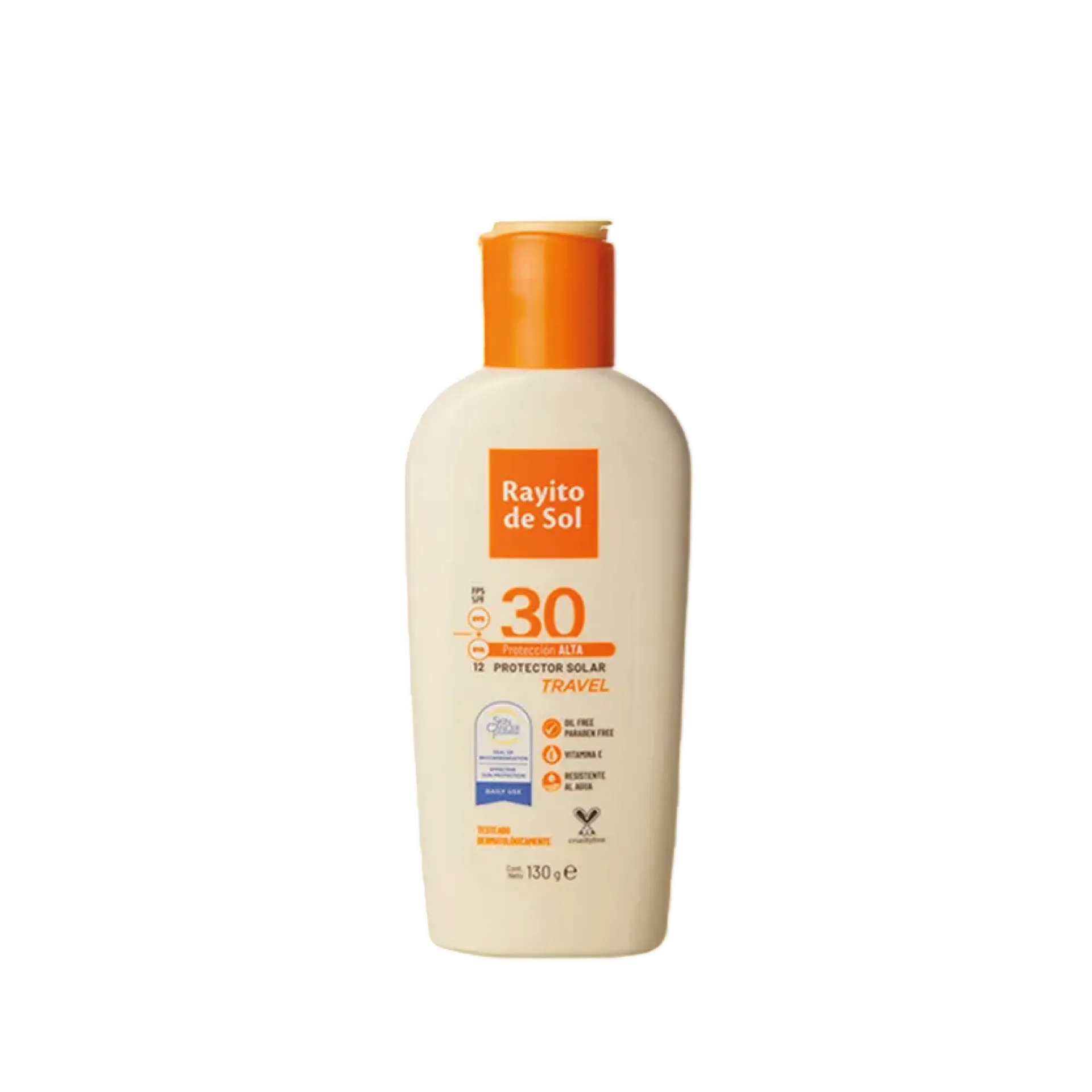 [F04027614] RAYITO DE SOL PROTECTOR SOLAR  FPS 30 X 130 G TRAVEL (10243)