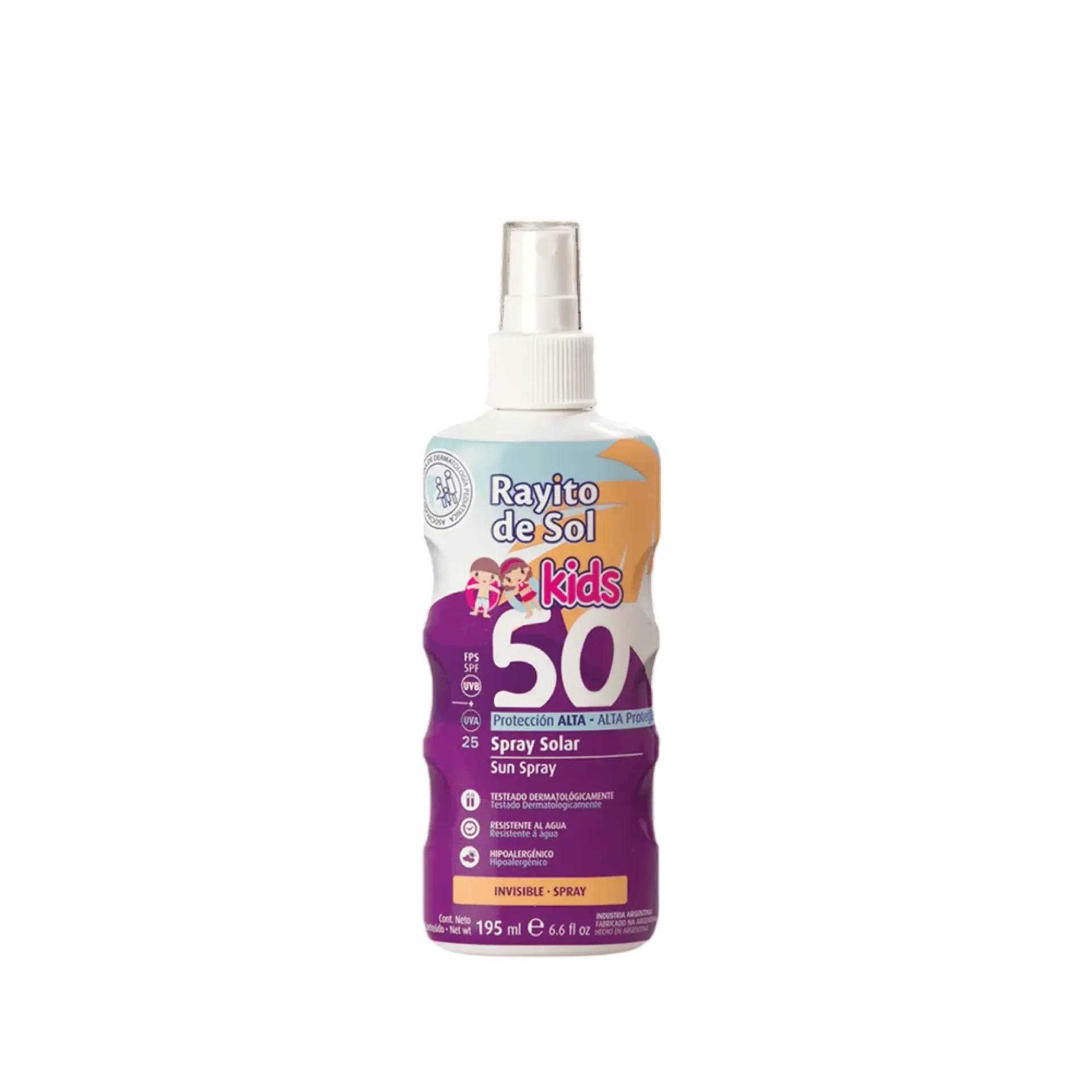 [F04021886] RAYITO DE SOL SPRAY SOLAR KIDS FPS 50 X 195 ML (10903)