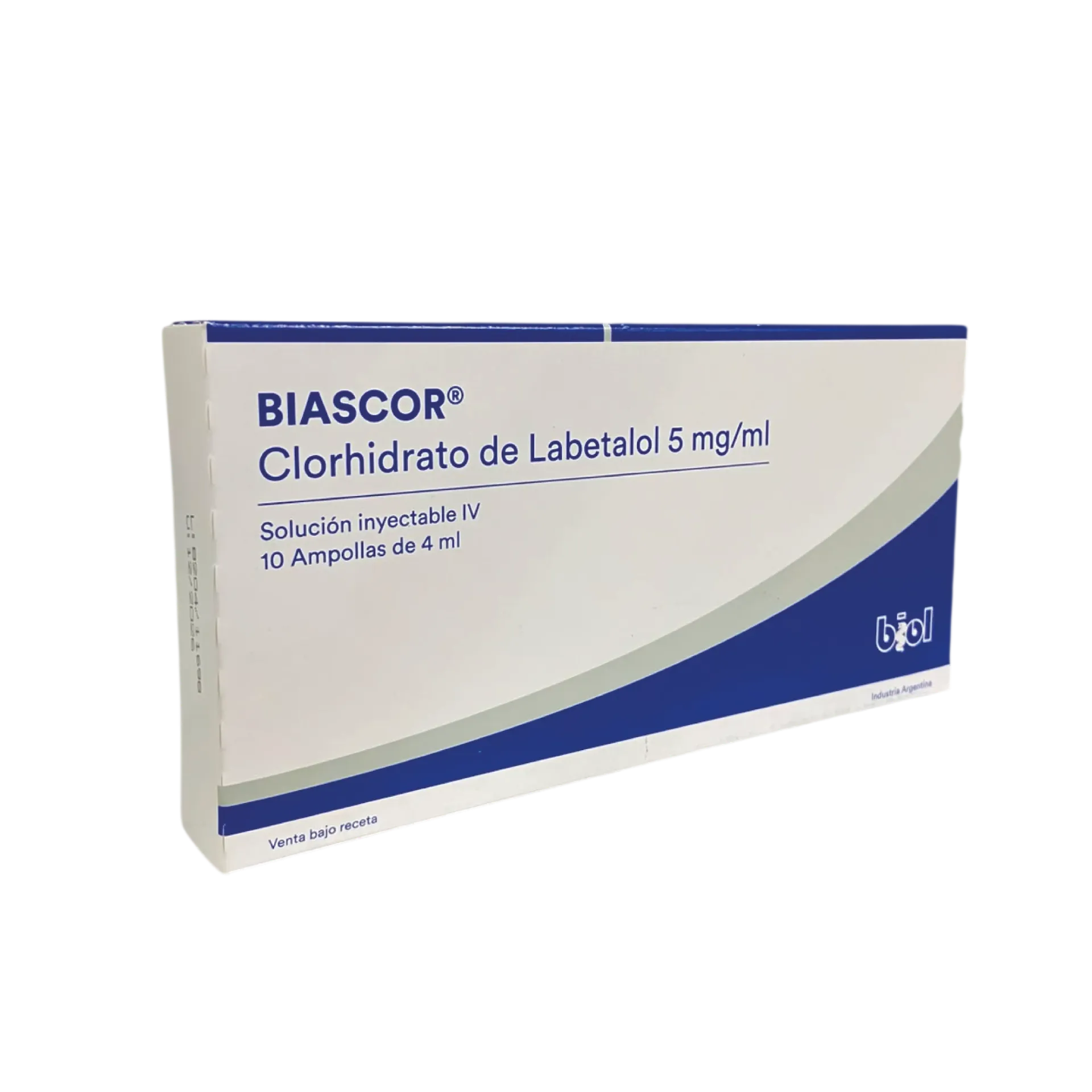[F08025244] LABETALOL 4ML X 10 AMP (BIASCOR) BIOL