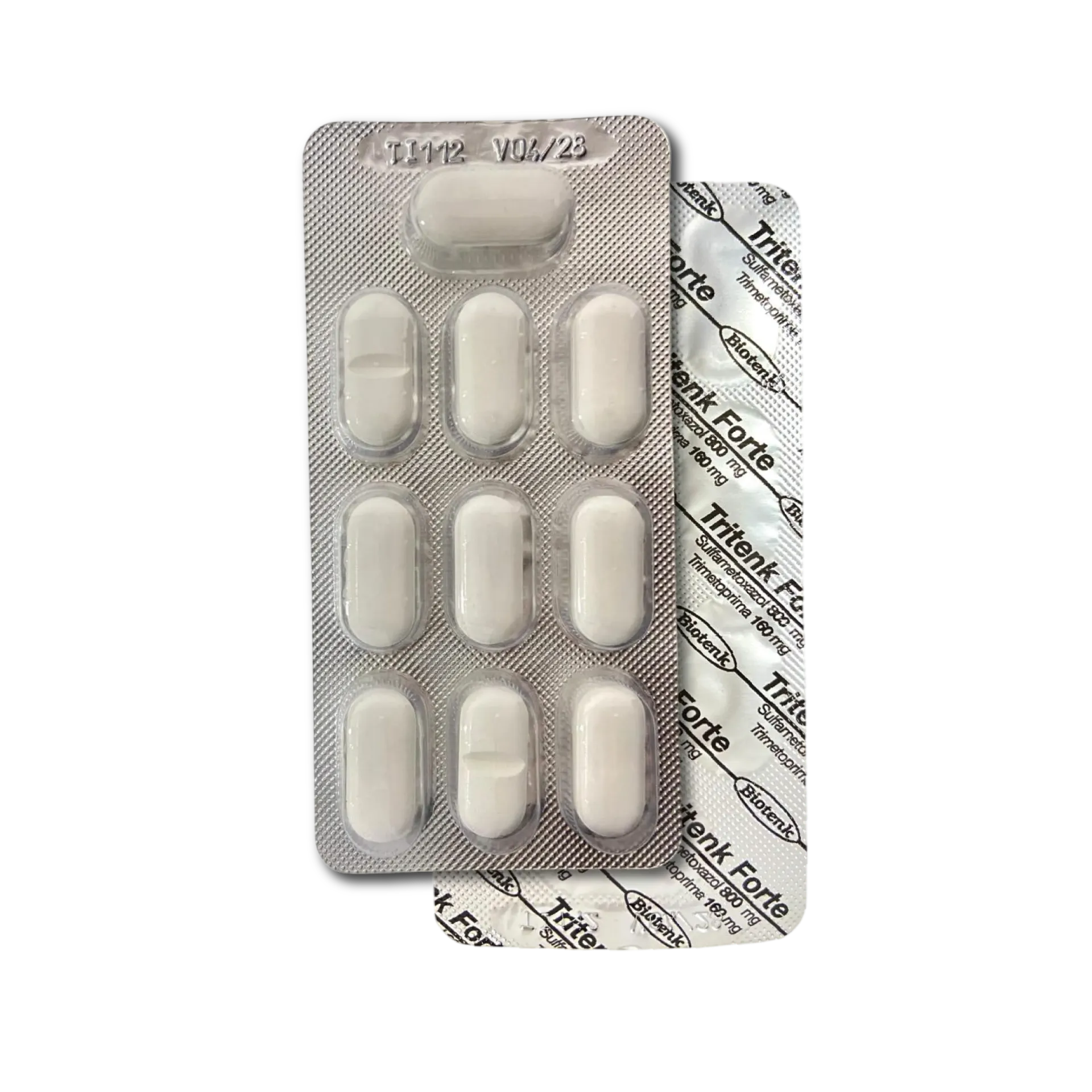 [F08024639] SULFAMETOXAZOL+TRIM800/160 X 10 COMP  BIOTENK (FUERTE) (50)