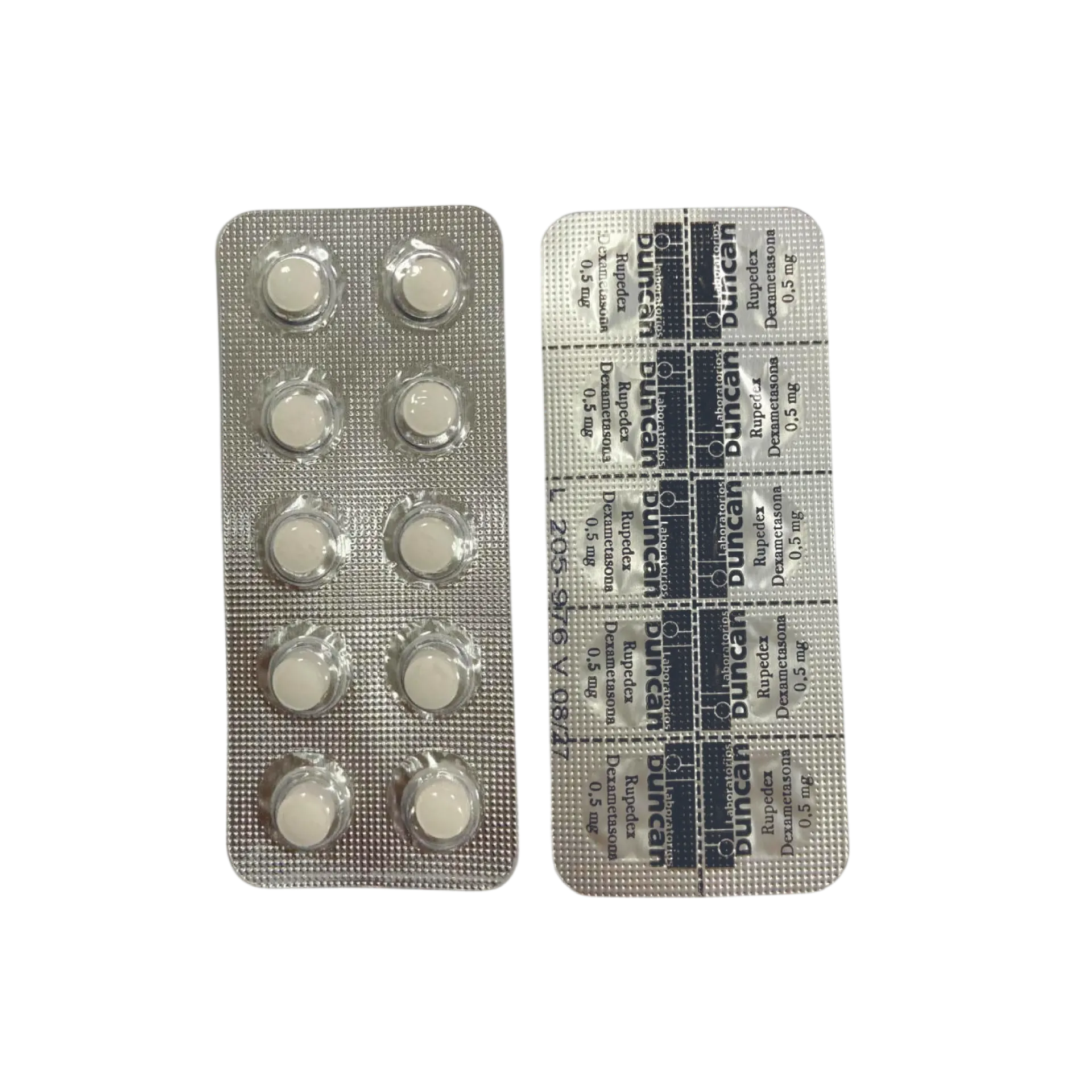 [F08014399] DEXAMETASONA  0.5 MG X 10 COMP DUNCAN