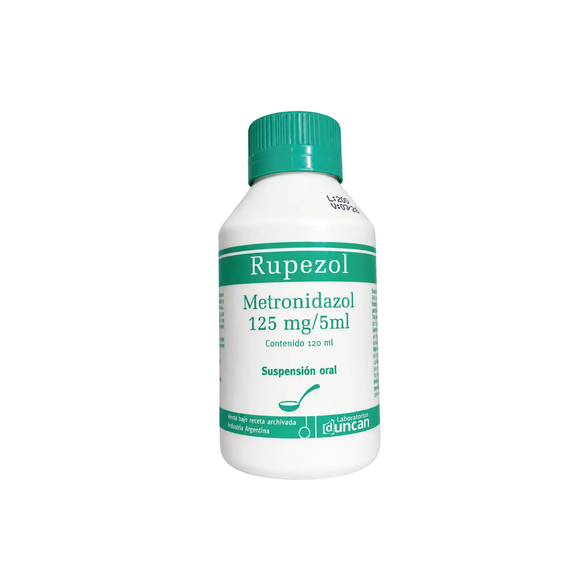 [F08024731] METRONIDAZOL X 120 ML JBE DUNCAN