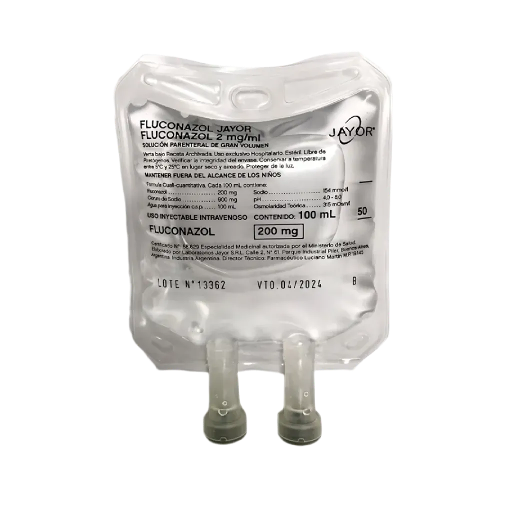 [F08025209] FLUCONAZOL 200 MG X 100 ML SACHET JAYOR (60)