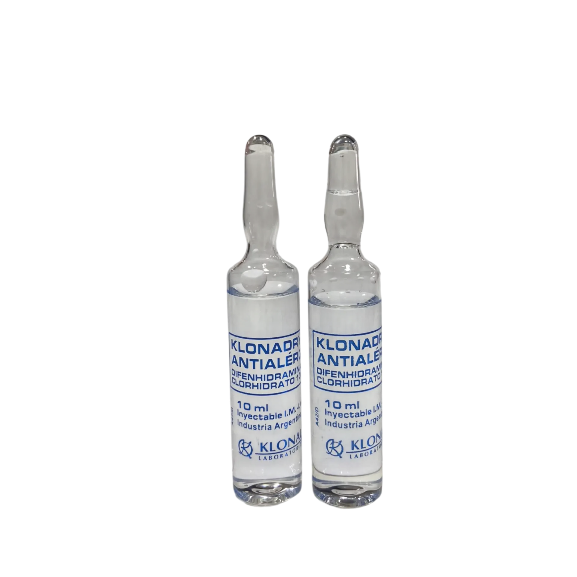 [F08025401] DIFENHIDRAMINA 100 MG X 10 ML X 1 AMP.KLONAL