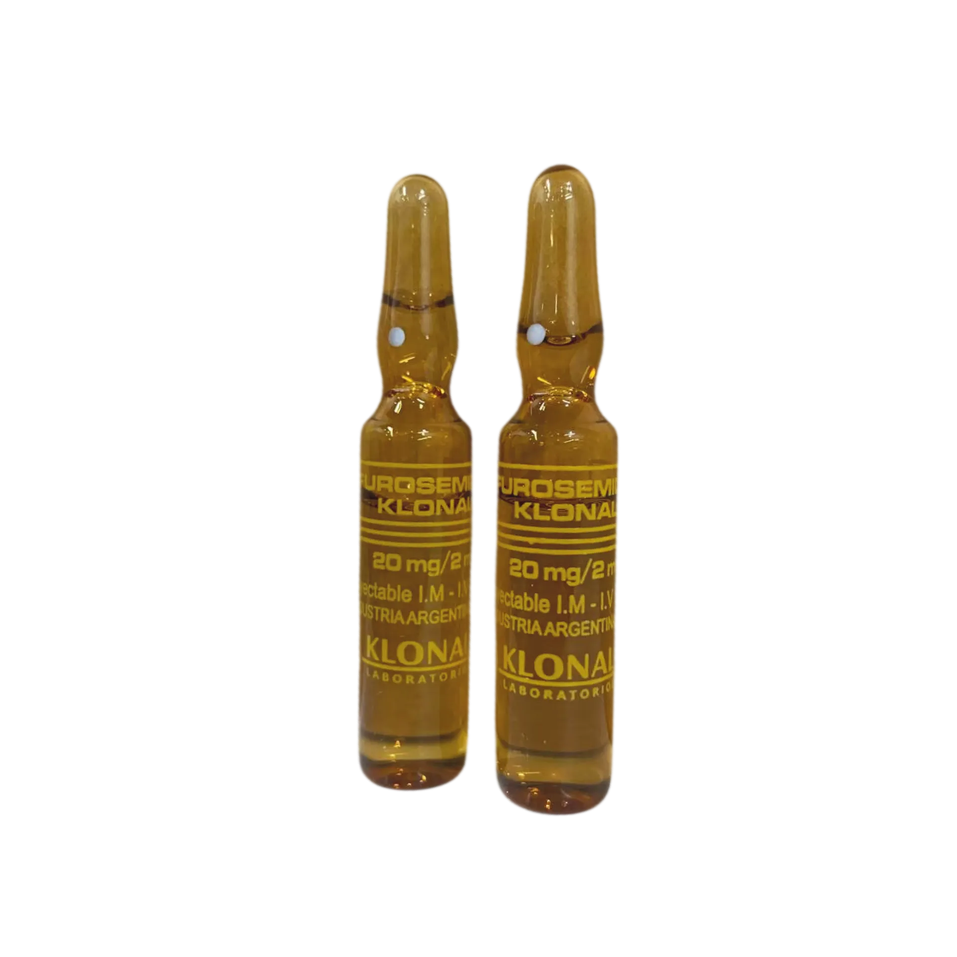 [F08024409] FUROSEMIDA 20 MG X 1 AMP. KLONAL