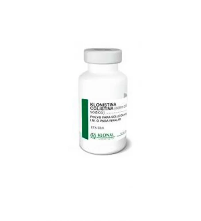 [F08025150] COLISTINA 100 MG FCO AMP KLONAL