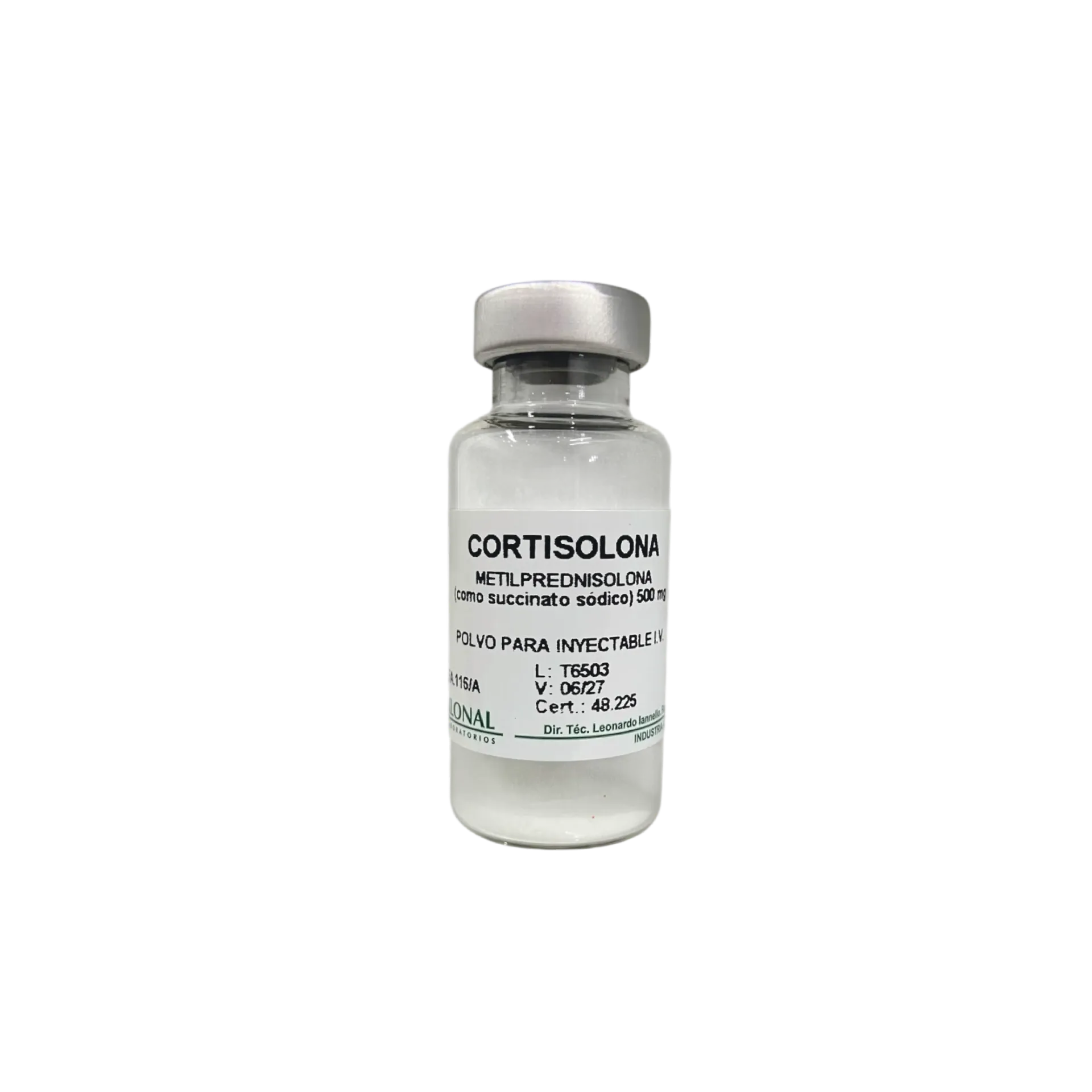 [F08025231] METILPREDNISOLONA 500 MG. FCO. AMP. KLONAL