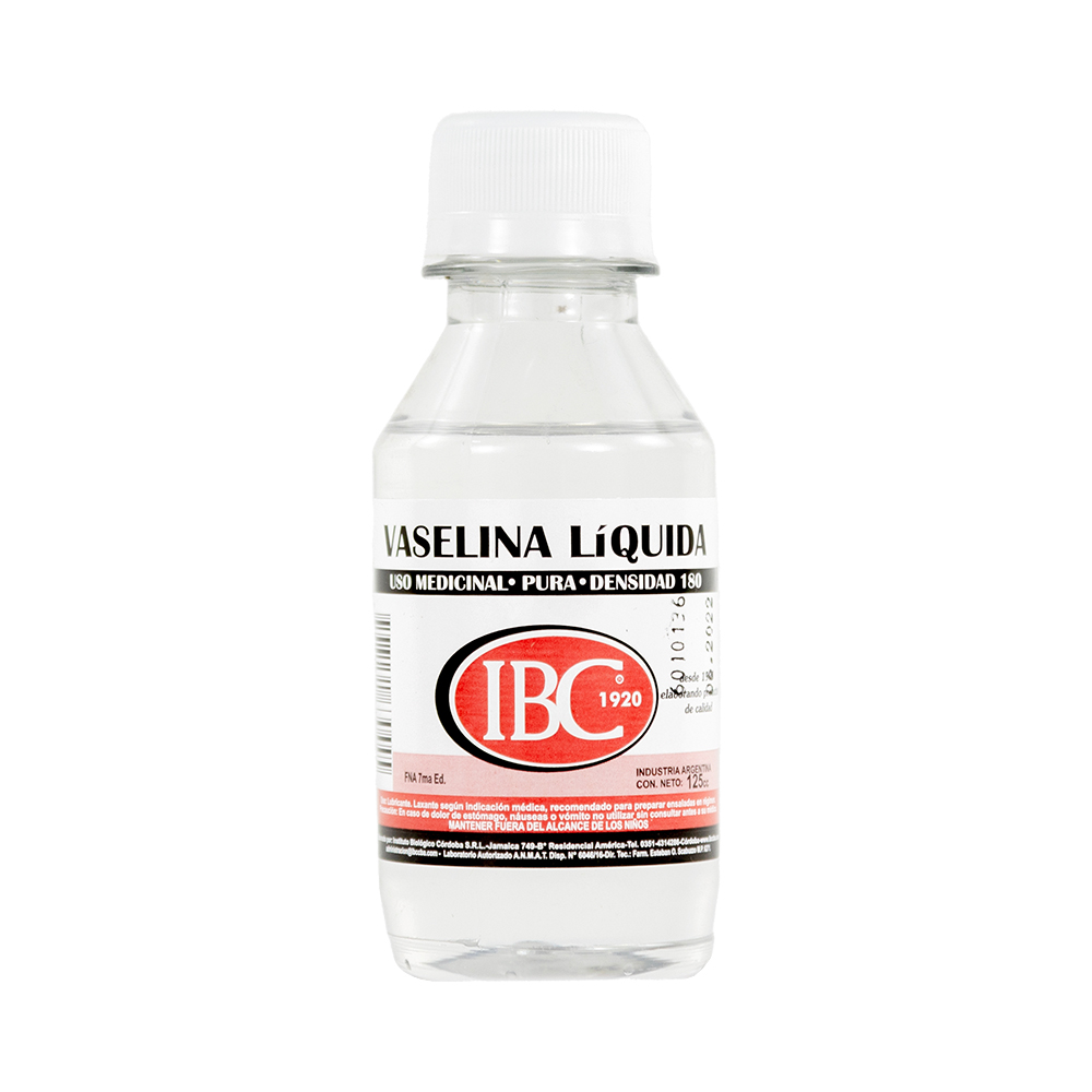 [F03023118] VASELINA LIQUIDA x  125ml IBC