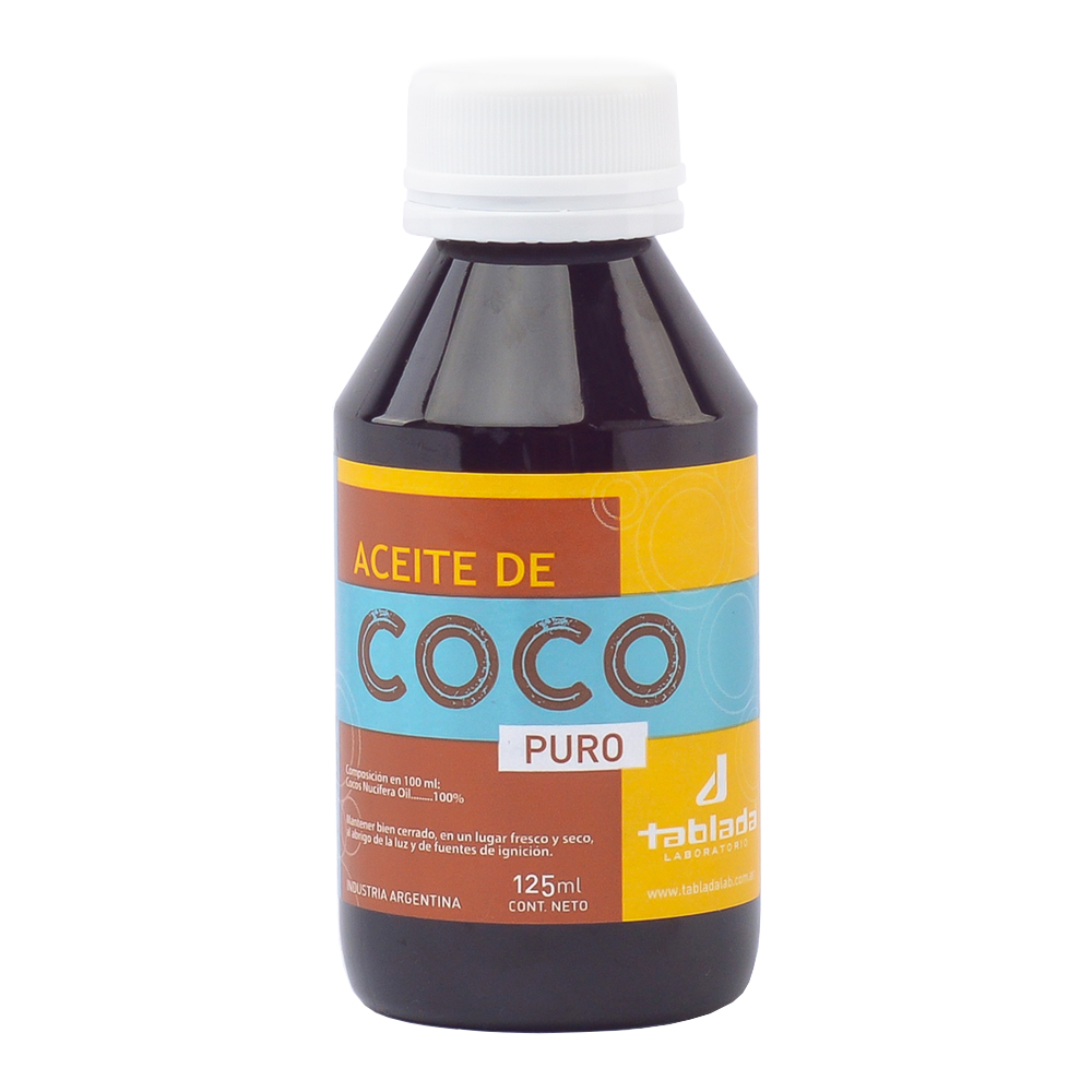 [F03021048] ACEITE DE COCO PURO x 125ml TABLADA