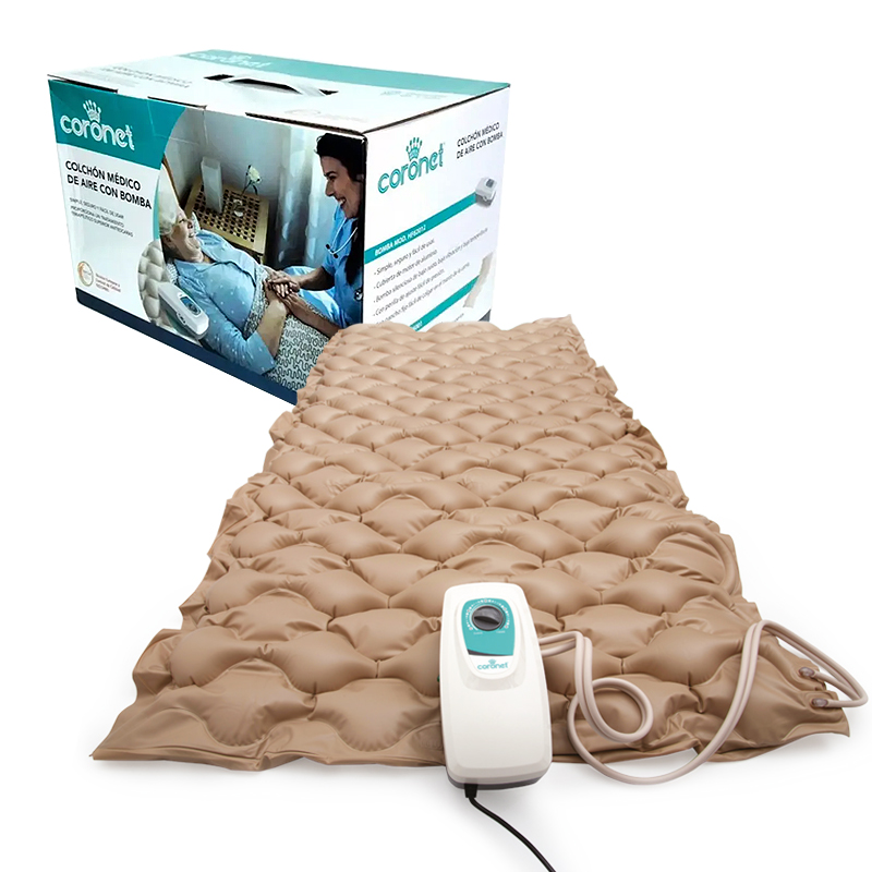COLCHON MEDICO DE AIRE C/BOMBA MOD HF6001/ HF62012 CORONET