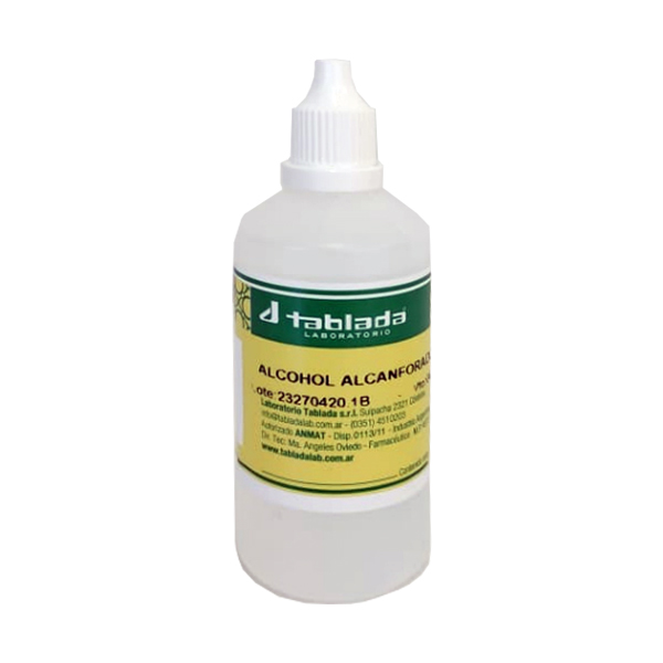 ALCOHOL ALCANFORADO X 100 ML TABLADA