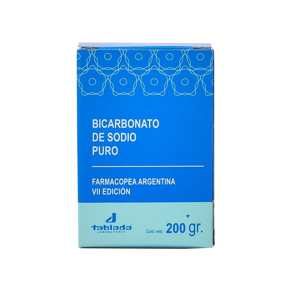 BICARBONATO DE SODIO x 200grs TABLADA
