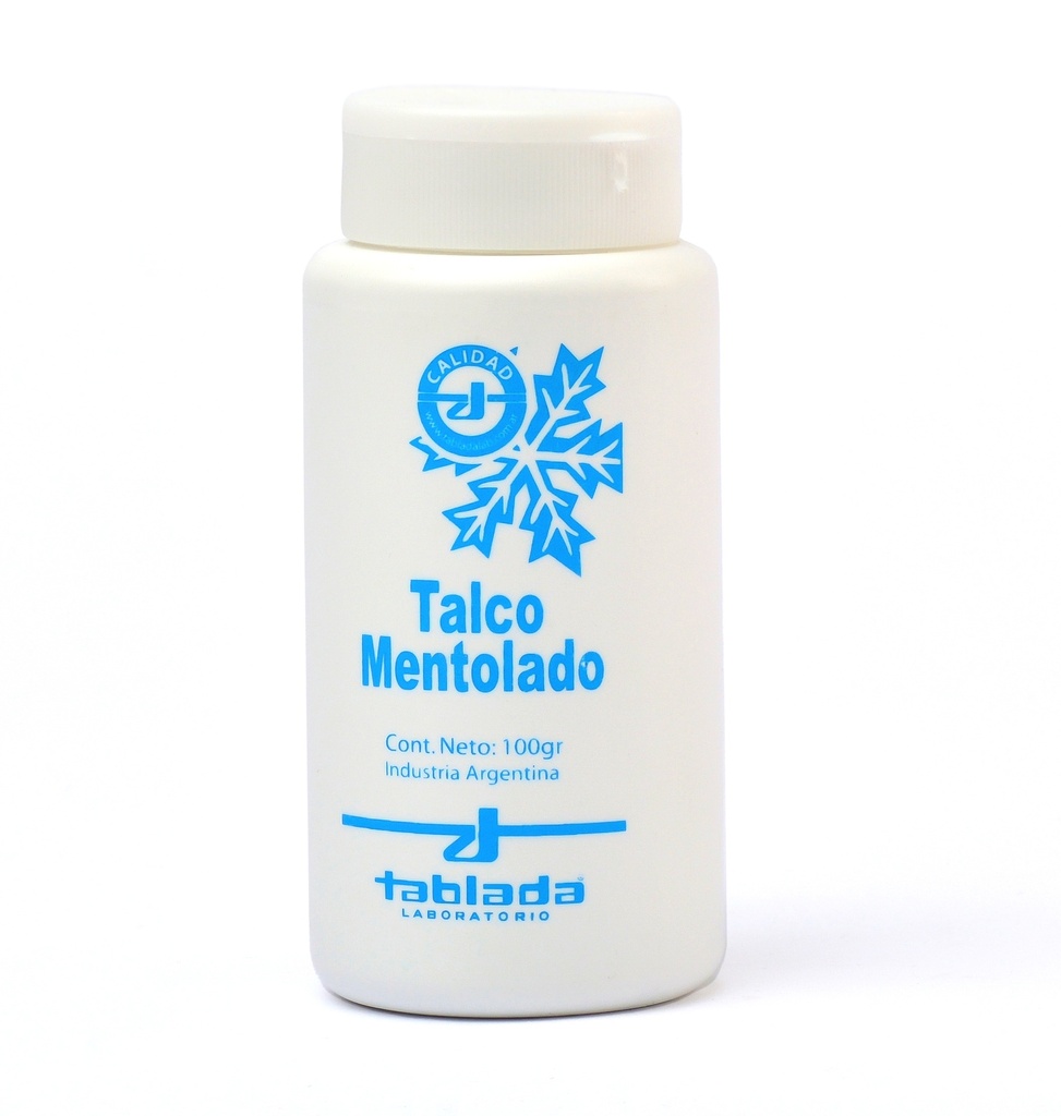 TALCO MENTOLADO x 100grs TABLADA