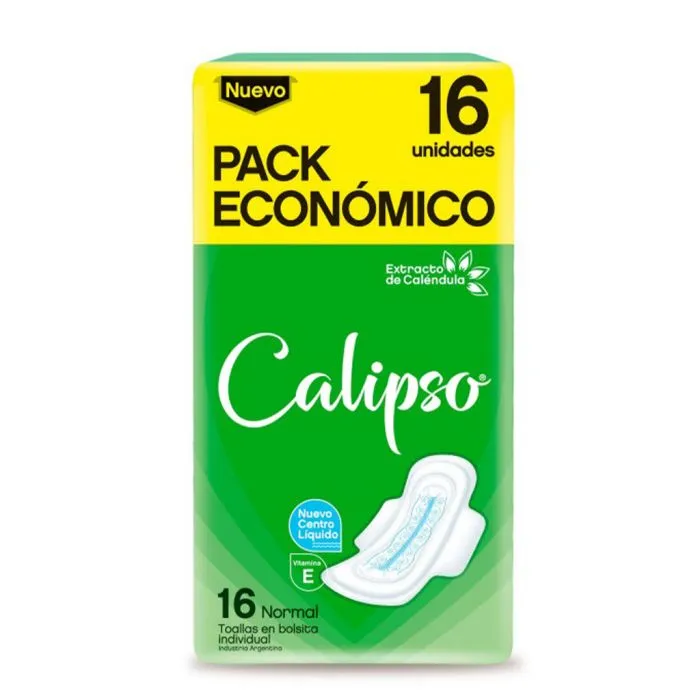 [F04028539] TOALLAS CALIPSO NORMALC/CALE X 16 (109350)(010050)