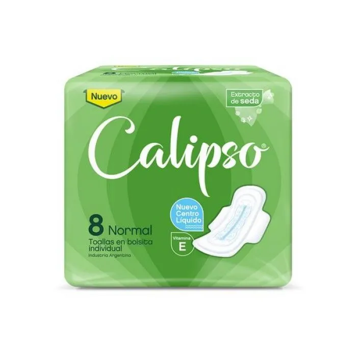 [F04028538] TOALLAS CALIPSO NORMAL C/CALE X 8 (109349)(010051)