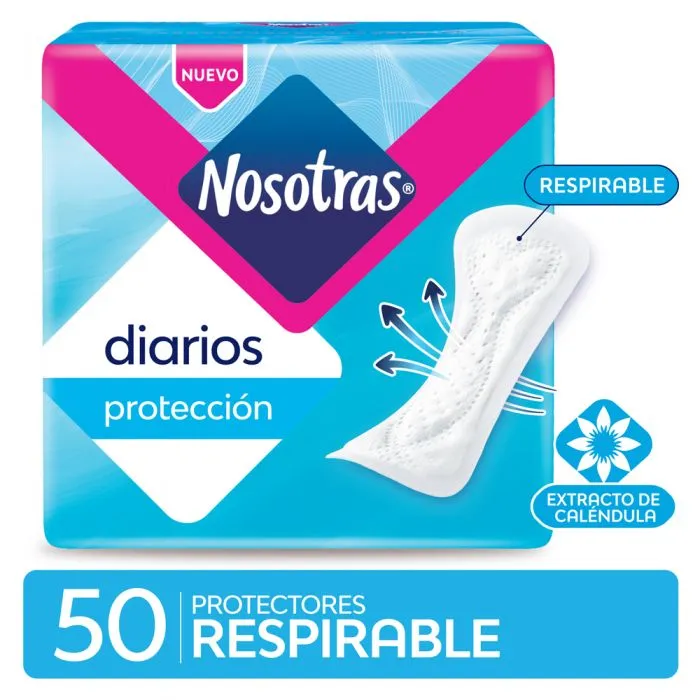 [F04028541] PROTECTOR DIARIO NOSOTRAS RESPIRABLE C/ALOE X 50 (106108)(0100074)