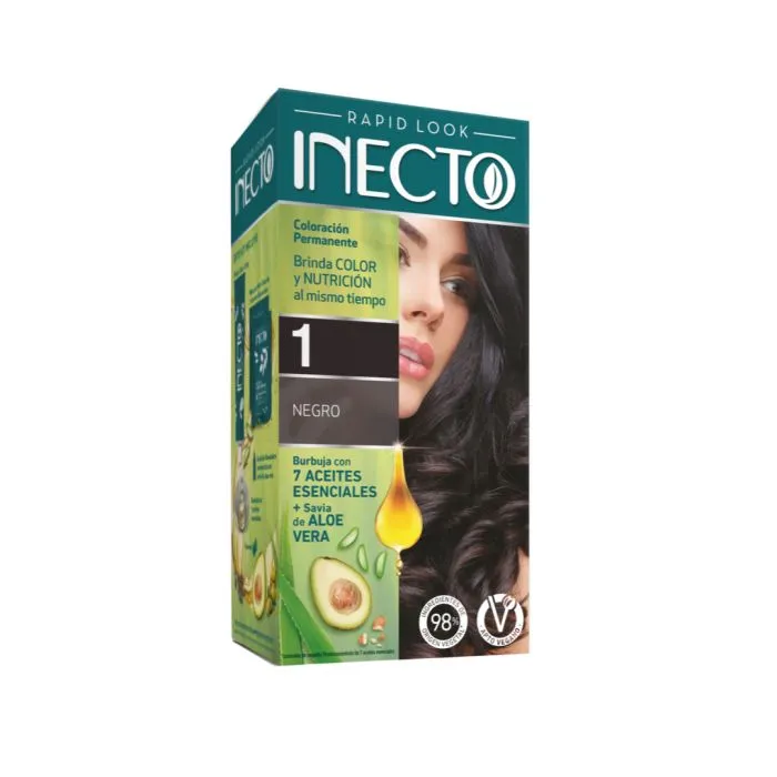 [F04028470] TINTURA RAPID KIT NEGRO Nª 1 INECTO (011770)