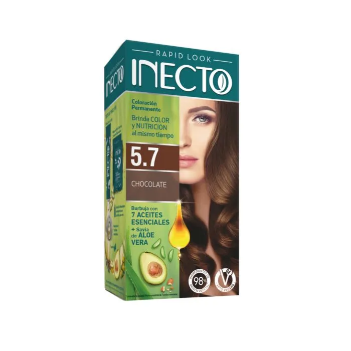 [F04028473] TINTURA RAPID KIT CHOCOLATE Nª 5.7 INECTO (011774)