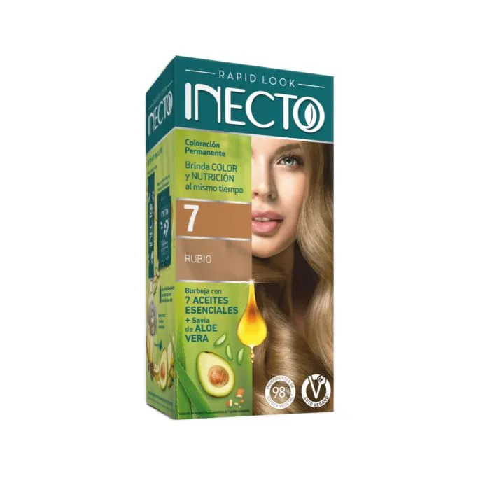 [F04028478] TINTURA RAPID KIT RUBIO Nª 7 INECTO (011782)