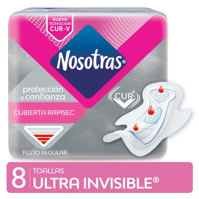 TOALLAS NOSOTRAS CLASICA RAPISEC CUR V X 8 (120347)(012035)