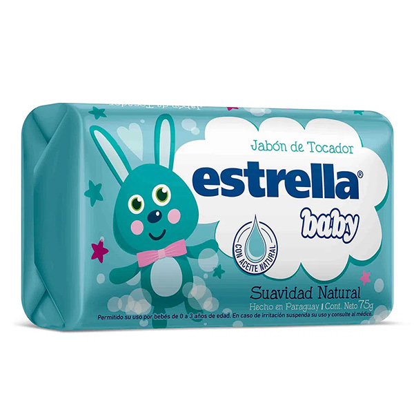 [F04027056] JABON TOCADOR SUAVIDAD NAT 75gr ESTRELLA