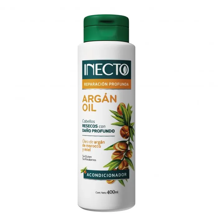 [F04028460] ACONDICIONADOR ARGAN OIL REP PRO X 400 ML INECTO ( 108102)