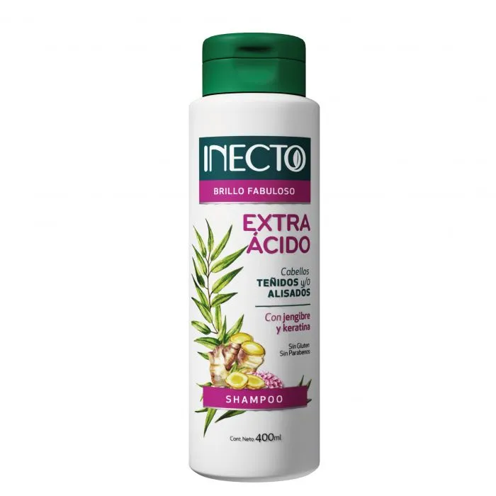 [F04028457] SHAMPOO EXTRA ACIDO BRILLO X 400 ML INECTO (108103)