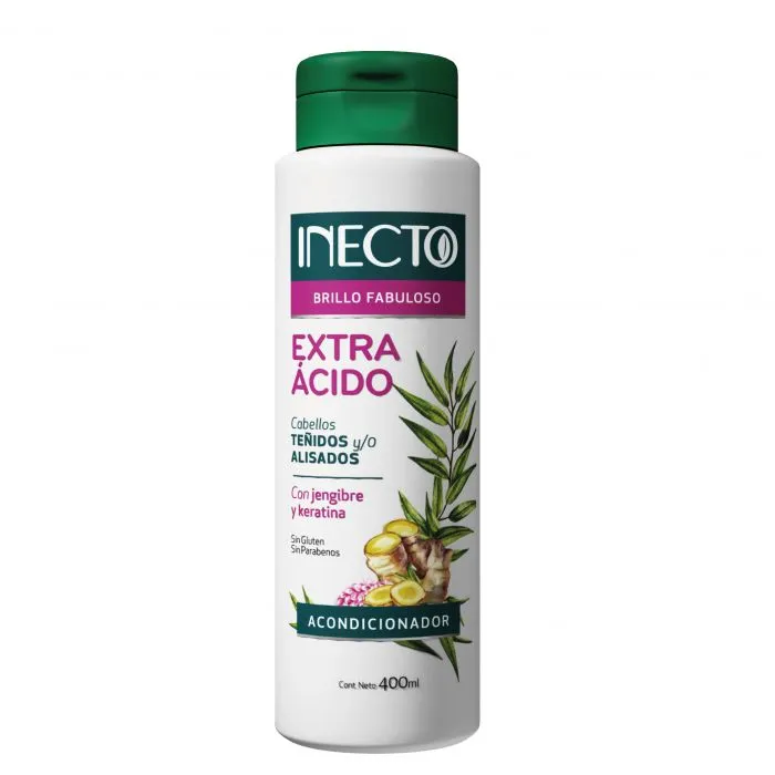 [F04028462] ACONDICIONADOR EXTRA ACIDO BRILLO F X 400 ML INECTO ( 108104)