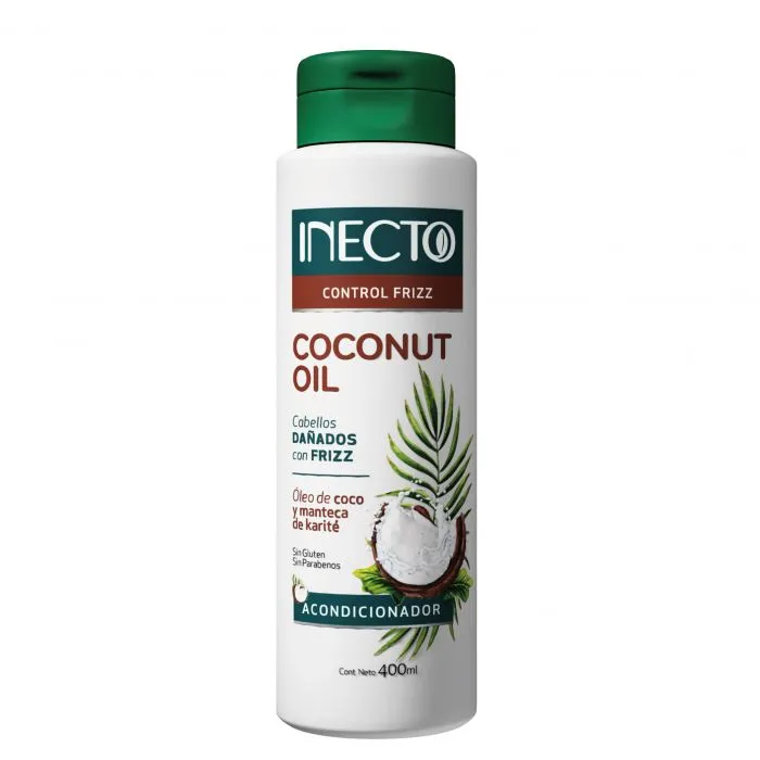 [F04028464] ACONDICIONADOR COCONUT CONTROL FRIZZ X 400 ML INECTO ( 108106)