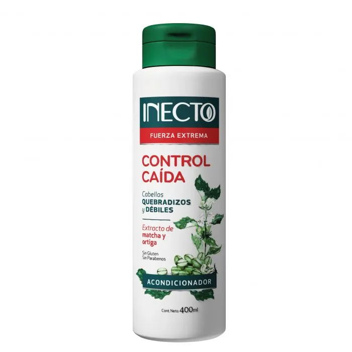 [F04028463] ACONDICIONADOR CONTROL CAIDA FUERZA E X 400 ML INECTO ( 108139)