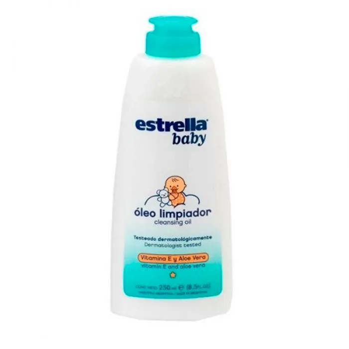 [F04028235] OLEO CALCAREO BABY EXTRA VIT. 250ml ESTRELLA