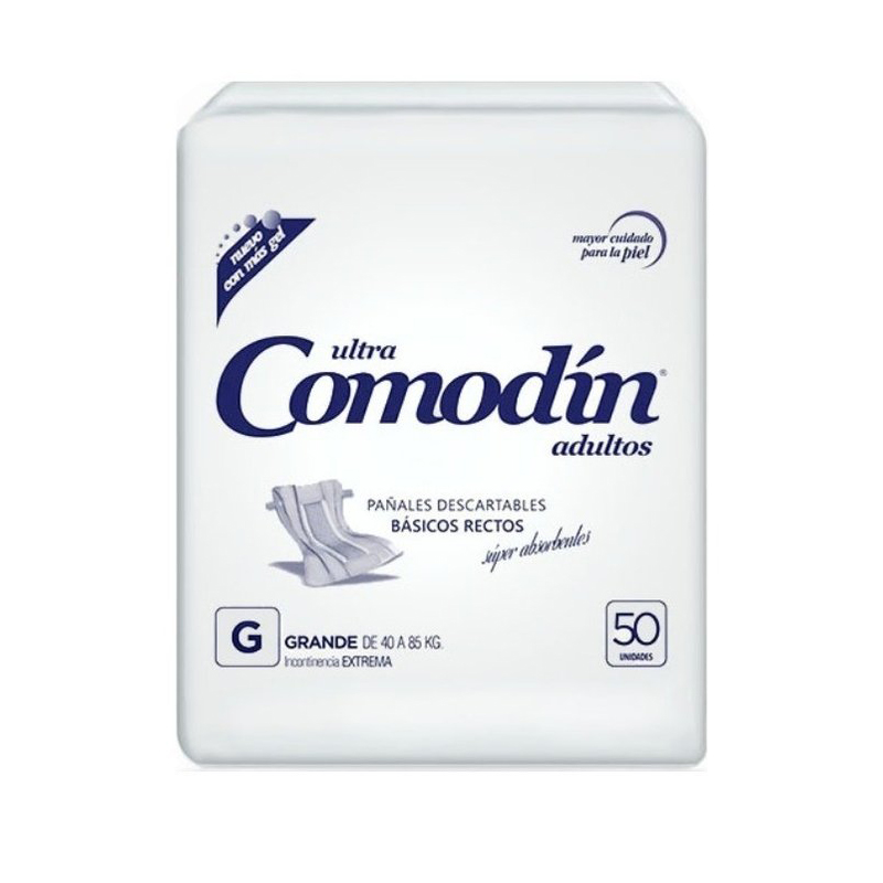 [F04026229] PAÑAL ADULTO BASICO G  x 50 COMODIN